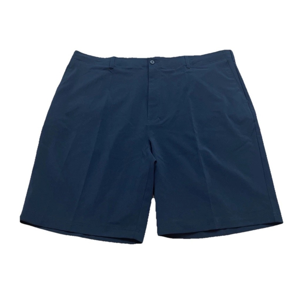 Ben Hogan Performance Shorts Men's Size 46 Navy Blue Flat Front Golf